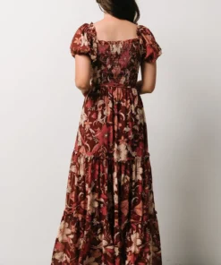 FT Britney Tiered Maxi Dress | Autumn Day Floral 9 FT Britney Tiered Maxi Dress | Autumn Day Floral