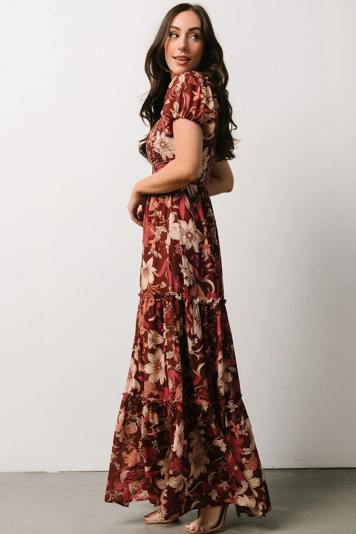 FT Britney Tiered Maxi Dress | Autumn Day Floral 5 FT Britney Tiered Maxi Dress | Autumn Day Floral