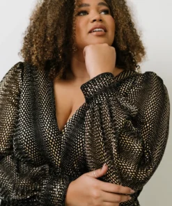 Soi Dresses Bronson Shimmer Gown | Black + Gold 20 Soi Dresses Bronson Shimmer Gown | Black + Gold