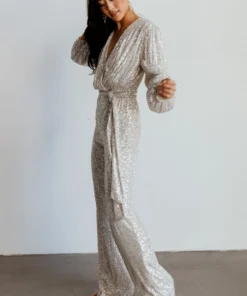 RR Brussels Sequin Jumpsuit | Cream 16 RR Brussels Sequin Jumpsuit | Cream
