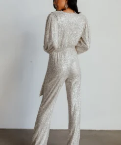 RR Brussels Sequin Jumpsuit | Cream 18 RR Brussels Sequin Jumpsuit | Cream