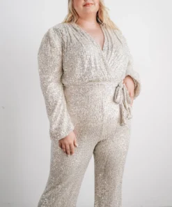 RR Brussels Sequin Jumpsuit | Cream 20 RR Brussels Sequin Jumpsuit | Cream