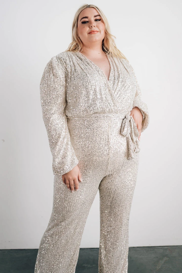 RR Brussels Sequin Jumpsuit | Cream 8 RR Brussels Sequin Jumpsuit | Cream
