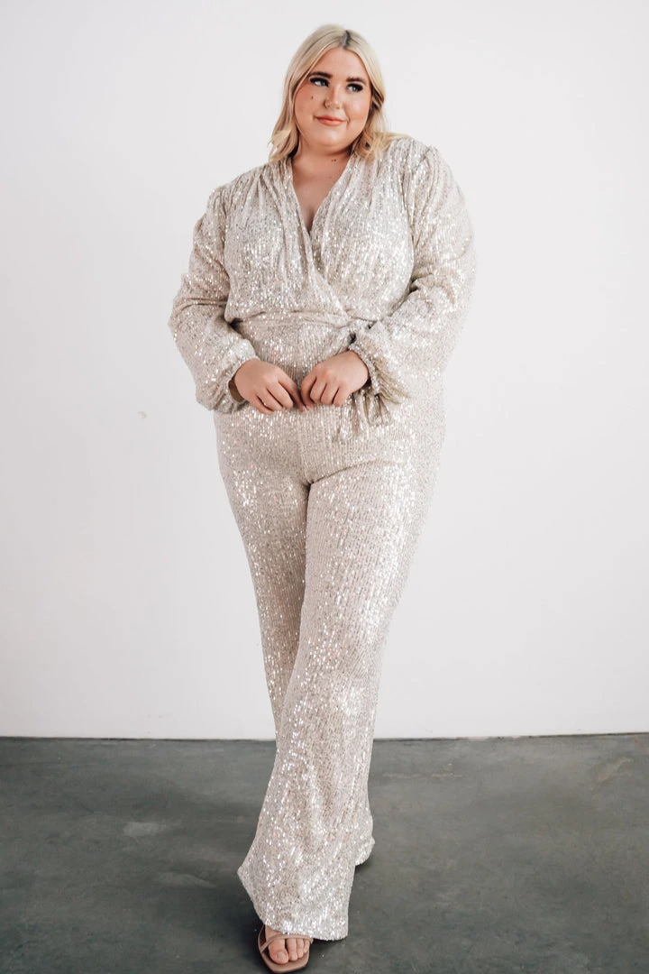 RR Brussels Sequin Jumpsuit | Cream 13 RR Brussels Sequin Jumpsuit | Cream
