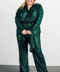 RR Brussels Sequin Jumpsuit | Green Shop By Style 21 RR Brussels Sequin Jumpsuit | Green Shop By Style