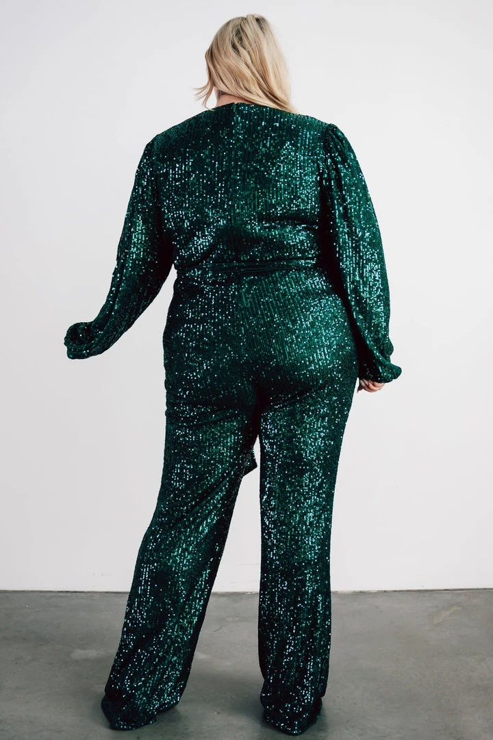 RR Brussels Sequin Jumpsuit | Green Shop By Style 11 RR Brussels Sequin Jumpsuit | Green Shop By Style