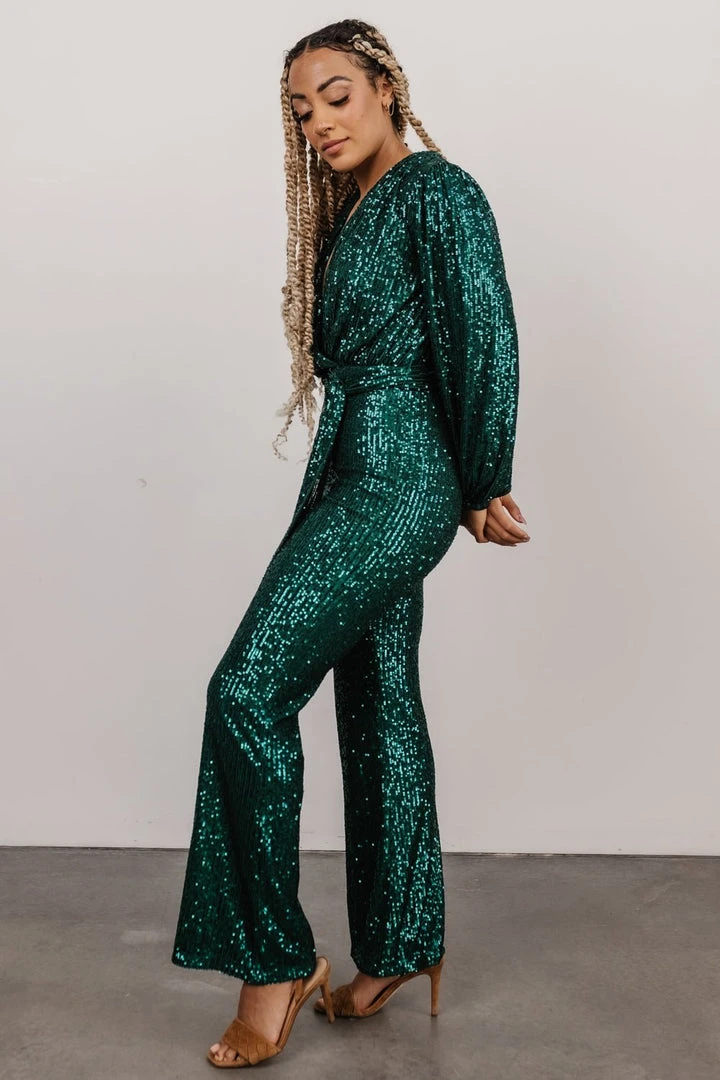 RR Brussels Sequin Jumpsuit | Green Shop By Style 5 RR Brussels Sequin Jumpsuit | Green Shop By Style
