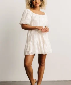 FT Calista Short Dress | Cream Print Dresses 11 FT Calista Short Dress | Cream Print Dresses