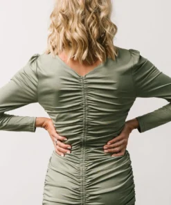 BB Custom Camden Town Midi Dress | Dusty Sage 8 BB Custom Camden Town Midi Dress | Dusty Sage