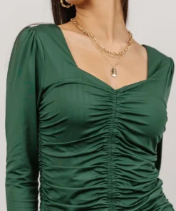 BB Custom Camden Town Midi Dress | Green