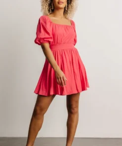 FT Camille Short Dress | Pink Dresses