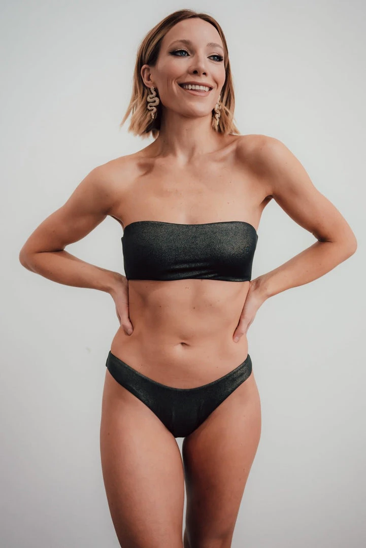 EN Swim Cancun Bikini Bottom | Black Shimmer 9 EN Swim Cancun Bikini Bottom | Black Shimmer