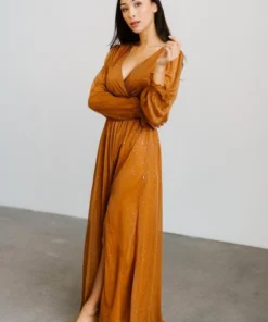 BB Custom Carmen Shimmer Maxi Dress | Copper Dresses 13 BB Custom Carmen Shimmer Maxi Dress | Copper Dresses