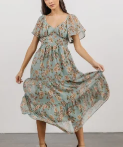 IL Cassidy Maxi Dress | Light Jade Floral Dresses 14 IL Cassidy Maxi Dress | Light Jade Floral Dresses