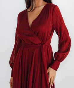 RR Dresses Celeste Shimmer Maxi Dress | Burgundy 13 RR Dresses Celeste Shimmer Maxi Dress | Burgundy