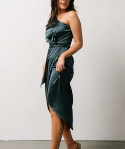 BB Custom Celia One Shoulder Midi Dress | Midnight Dresses 21 BB Custom Celia One Shoulder Midi Dress | Midnight Dresses
