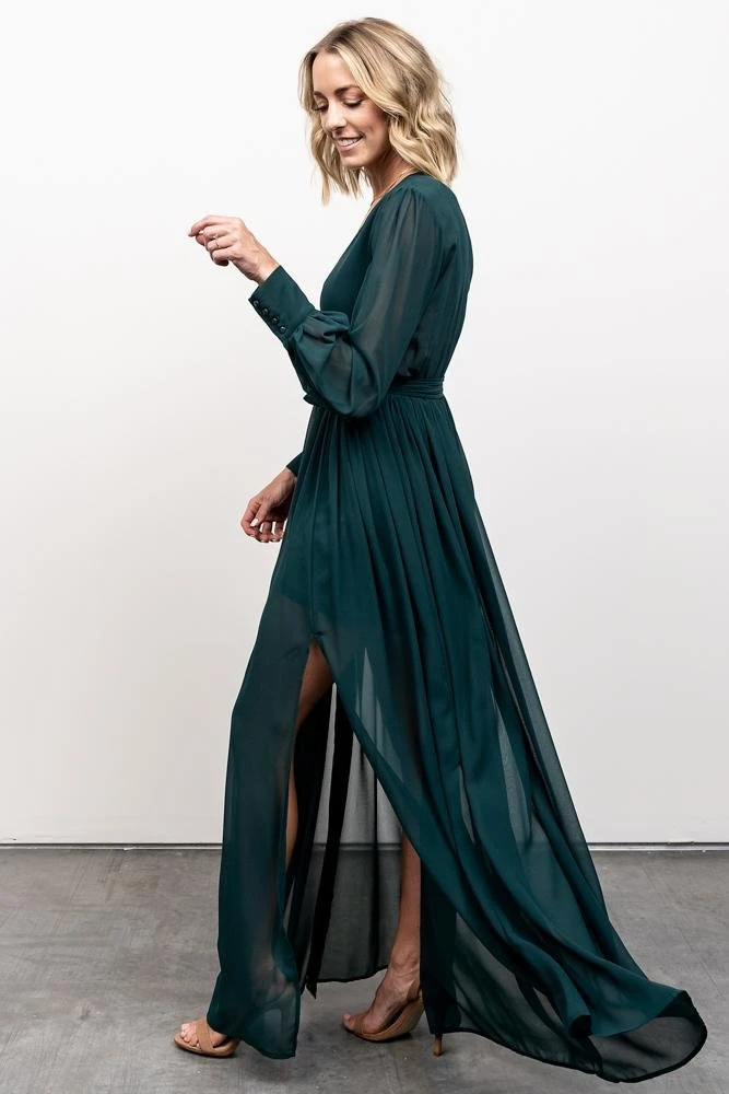 Dresses Celine Maxi Dress | Emerald 11 Dresses Celine Maxi Dress | Emerald