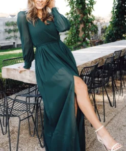 Dresses Celine Maxi Dress | Emerald