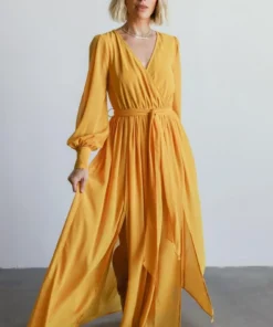 Dresses Celine Maxi Dress | Mustard