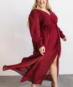 Celine Maxi Dress | Wine