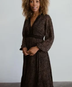 AK Dresses Cha Cha Print Maxi Dress | Black 8 AK Dresses Cha Cha Print Maxi Dress | Black