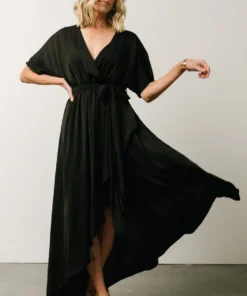 DD Cherish Kimono Maxi Dress | Black