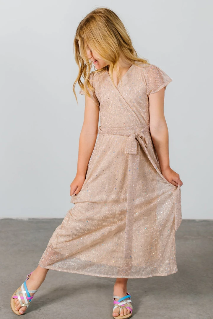 BB Custom Child Grace Sparkle Gown | Champagne Dresses 3 BB Custom Child Grace Sparkle Gown | Champagne Dresses