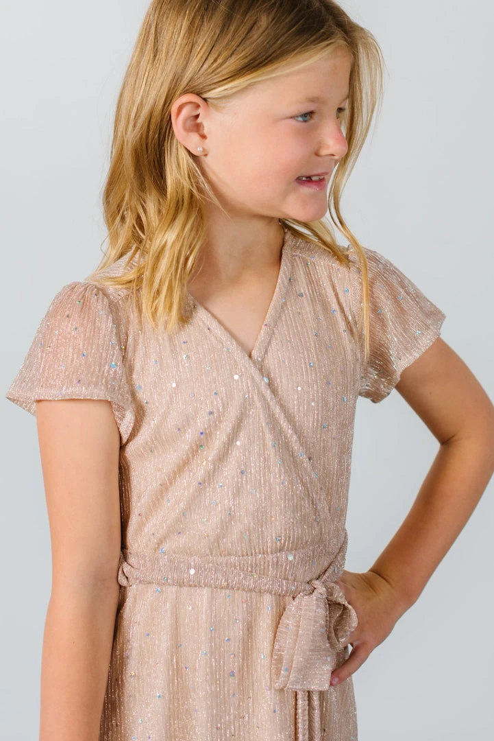 BB Custom Child Grace Sparkle Gown | Champagne Dresses 2 BB Custom Child Grace Sparkle Gown | Champagne Dresses