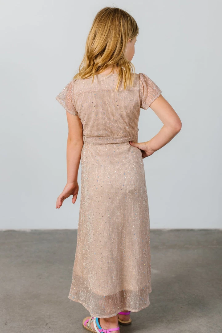 BB Custom Child Grace Sparkle Gown | Champagne Dresses 4 BB Custom Child Grace Sparkle Gown | Champagne Dresses