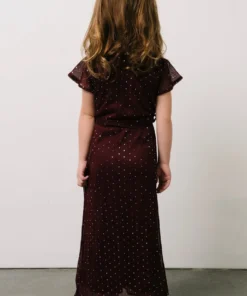 BB Custom Child Grace Sparkle Gown | Mulberry