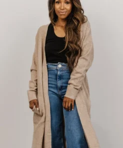 GIL Claire Cardigan | Taupe