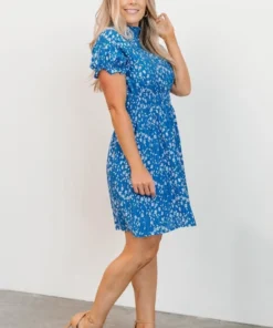 HAY Clarice Print Dress | Blue