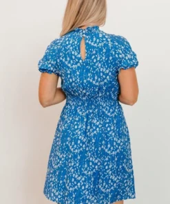 HAY Clarice Print Dress | Blue