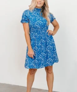 HAY Clarice Print Dress | Blue