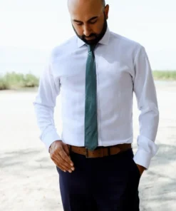 BB Custom Baltic Born Exclusive Classic Satin Tie | Lagoon