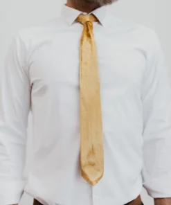 BB Custom Classic Velvet Tie | Gold Baltic Born Exclusive