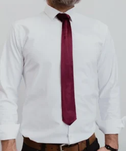 BB Custom Classic Velvet Tie | Mulberry