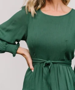 IL Colbie Tiered Maxi Dress | Green Dresses