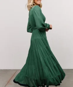 IL Colbie Tiered Maxi Dress | Green Dresses