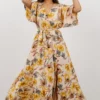 AK Corinth Maxi Dress | Butterfly Blooms