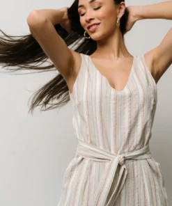 HAY Corrine Jumpsuit | Multi Stripe Boho