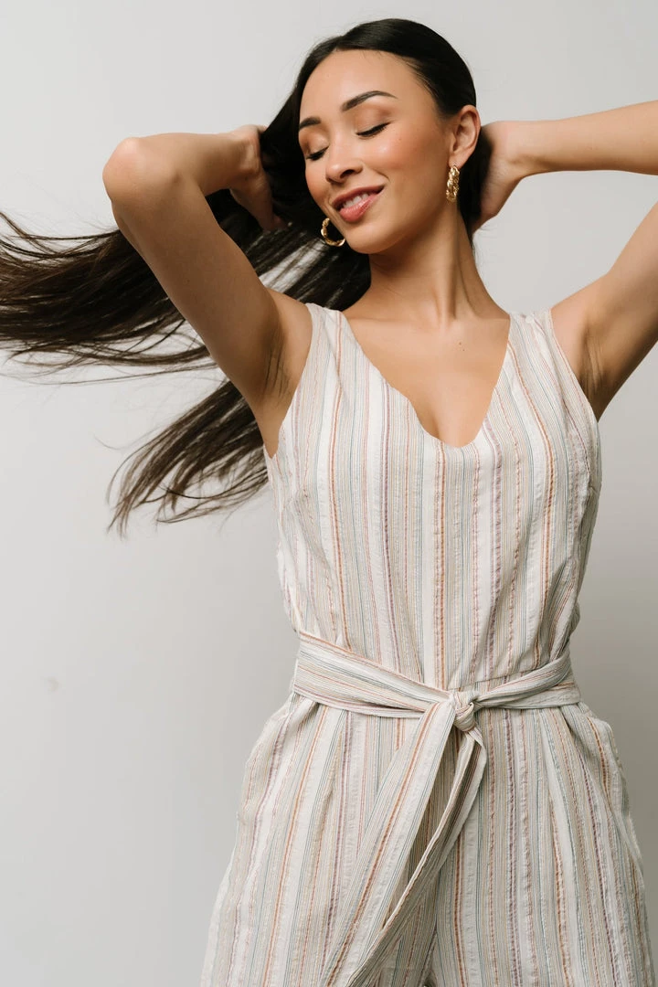 HAY Corrine Jumpsuit | Multi Stripe Boho 2 HAY Corrine Jumpsuit | Multi Stripe Boho