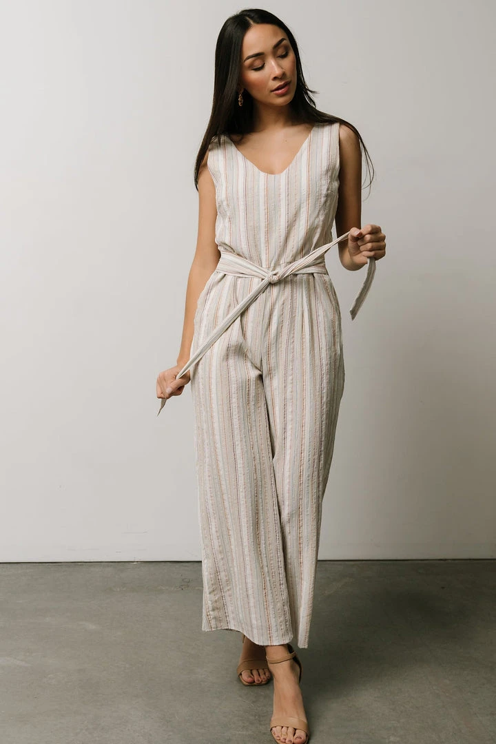 HAY Corrine Jumpsuit | Multi Stripe Boho 4 HAY Corrine Jumpsuit | Multi Stripe Boho
