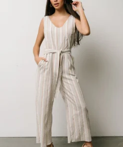 HAY Corrine Jumpsuit | Multi Stripe Boho