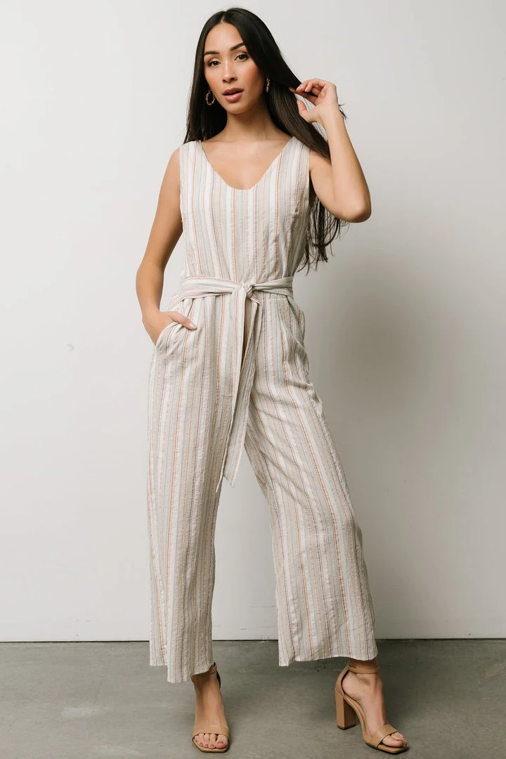 HAY Corrine Jumpsuit | Multi Stripe Boho 1 HAY Corrine Jumpsuit | Multi Stripe Boho