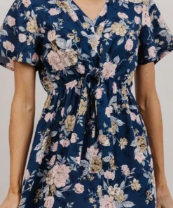 HAY Dresses Daphne Midi Dress | Blue Floral 8 HAY Dresses Daphne Midi Dress | Blue Floral