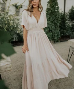 RR Delilah Maxi Dress | Blush
