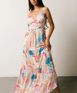 FT Dresses Desmond Tiered Maxi Dress | Multi Print