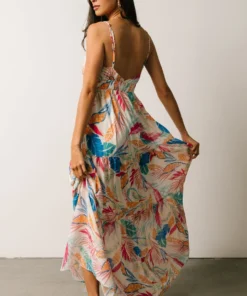 FT Dresses Desmond Tiered Maxi Dress | Multi Print