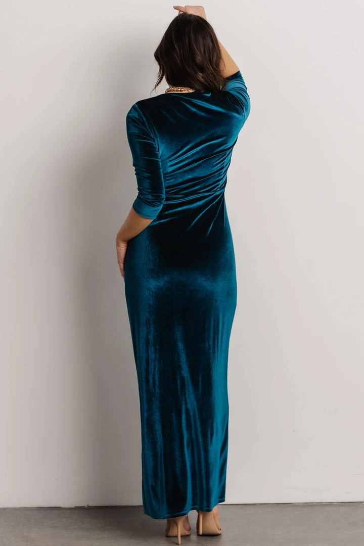 BB Custom Devman Bodycon Velvet Maxi Dress | Peacock Shop All 8 BB Custom Devman Bodycon Velvet Maxi Dress | Peacock Shop All